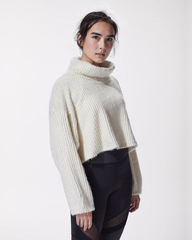 Juniper Ribbed Sweater - Ivory