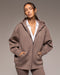 Luna Oversized Hoodie - Deep Taupe