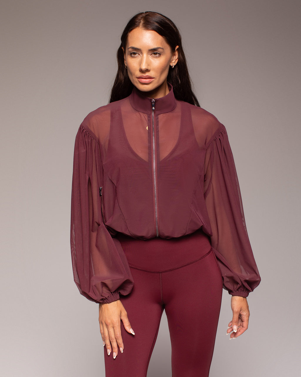 Midnight Jacket - Bordeaux