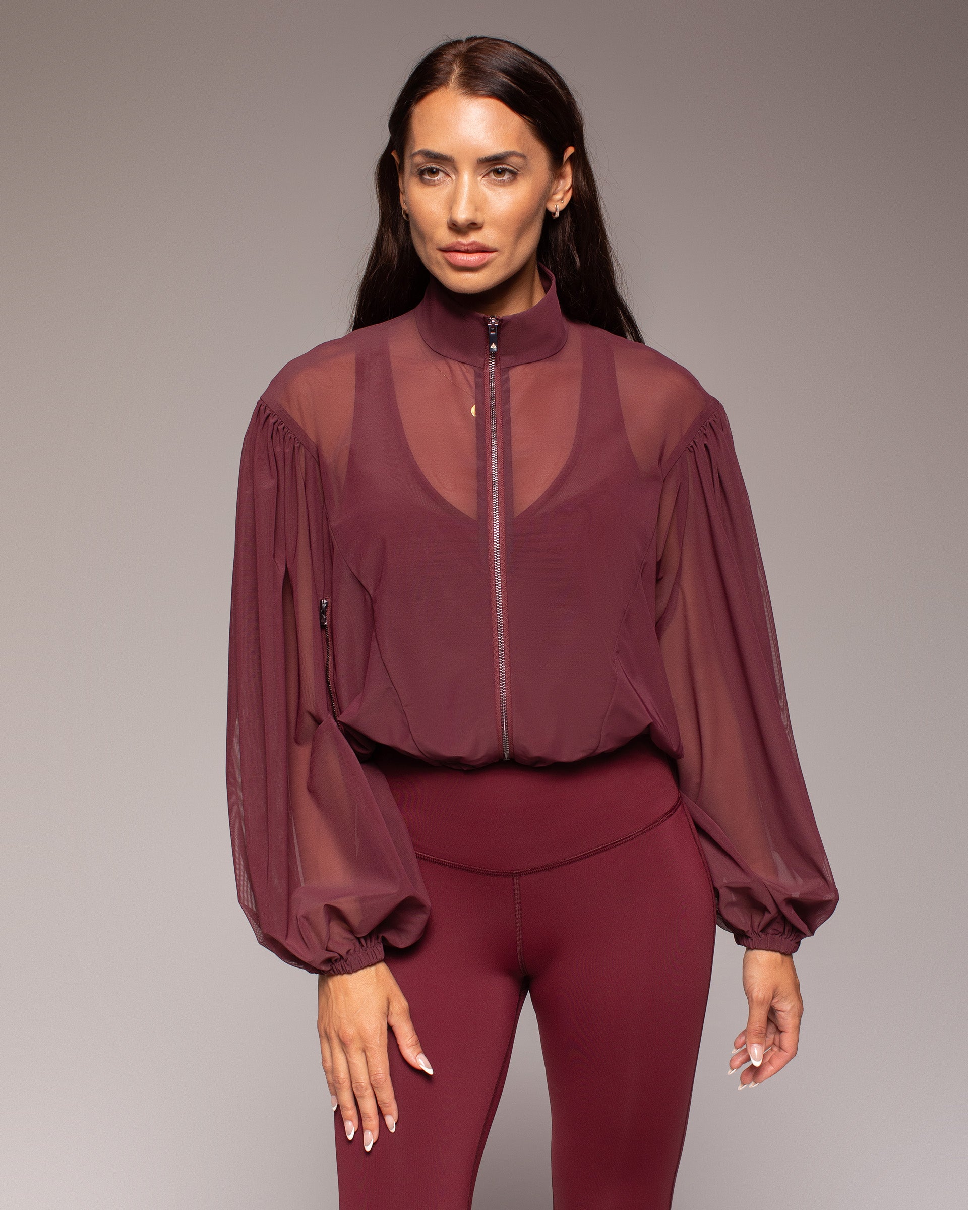 Midnight Jacket - Bordeaux