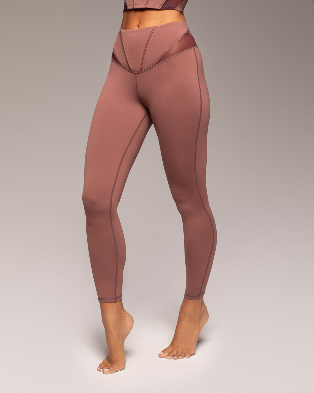 Midnight Legging - Rosewood