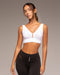 Onyx Longline Bra - White