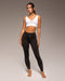 Onyx Longline Bra - White