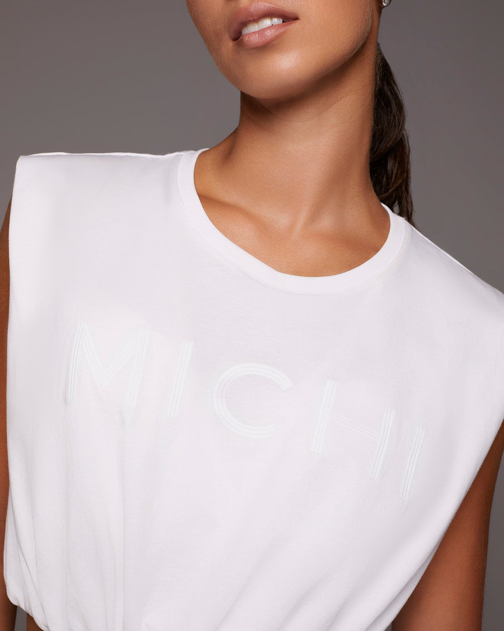 Pacific Crop Top - White