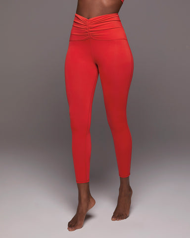 Palma Legging - Fire Red