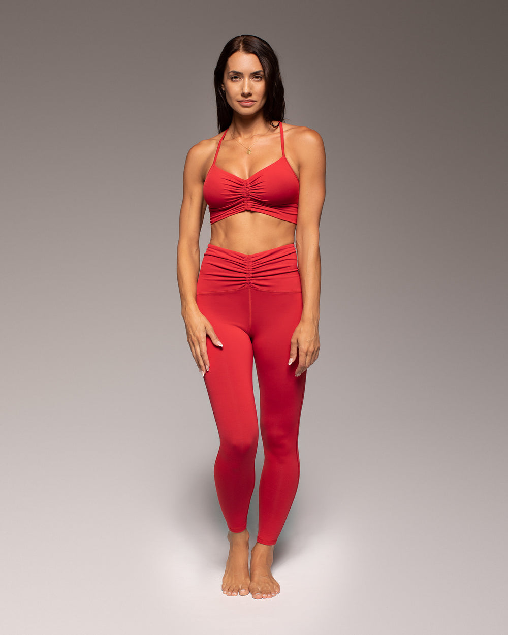 Palma Legging - Fire Red