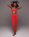 Palma Legging - Fire Red