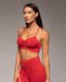 Palma Longline Bra - Fire Red