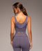 Palma Mesh Longline Bra - Dark Lavender