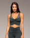 Palma Mesh Longline Bra - Forest