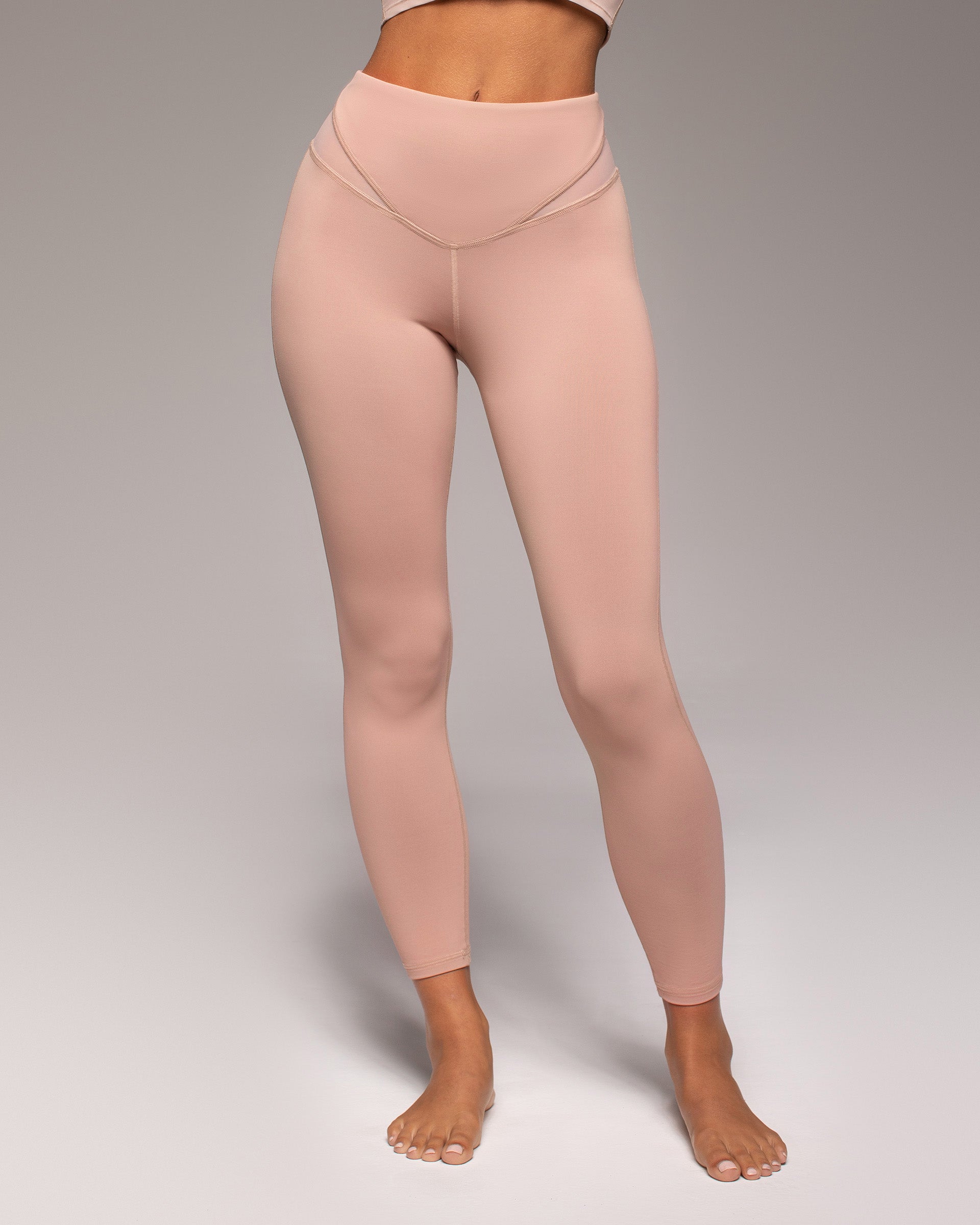 Peak Legging - Nude Pink