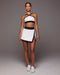 Rival Tennis Skirt W/Shorts - White/Black