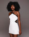 Playa Dress - White/Black