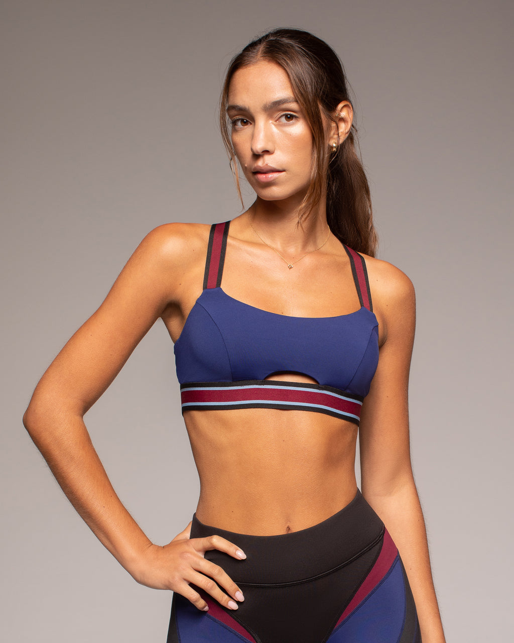 Pulse Bra - Midnight Rouge