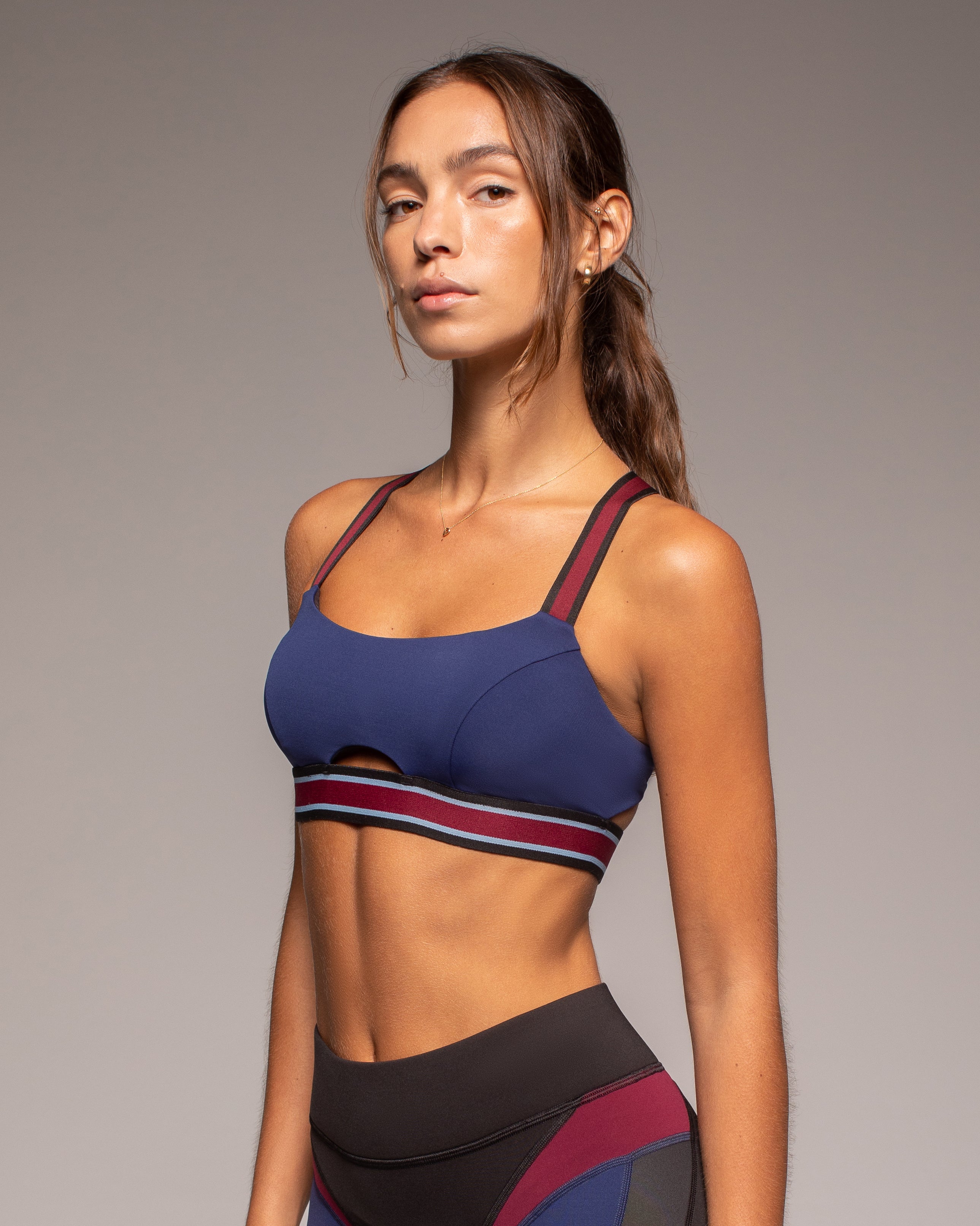 Pulse Bra - Midnight Rouge