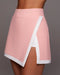 Rival Tennis Skirt W/ Shorts - Sunset Pink/White