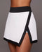 Rival Tennis Skirt W/Shorts - White/Black
