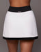 Rival Tennis Skirt W/Shorts - White/Black
