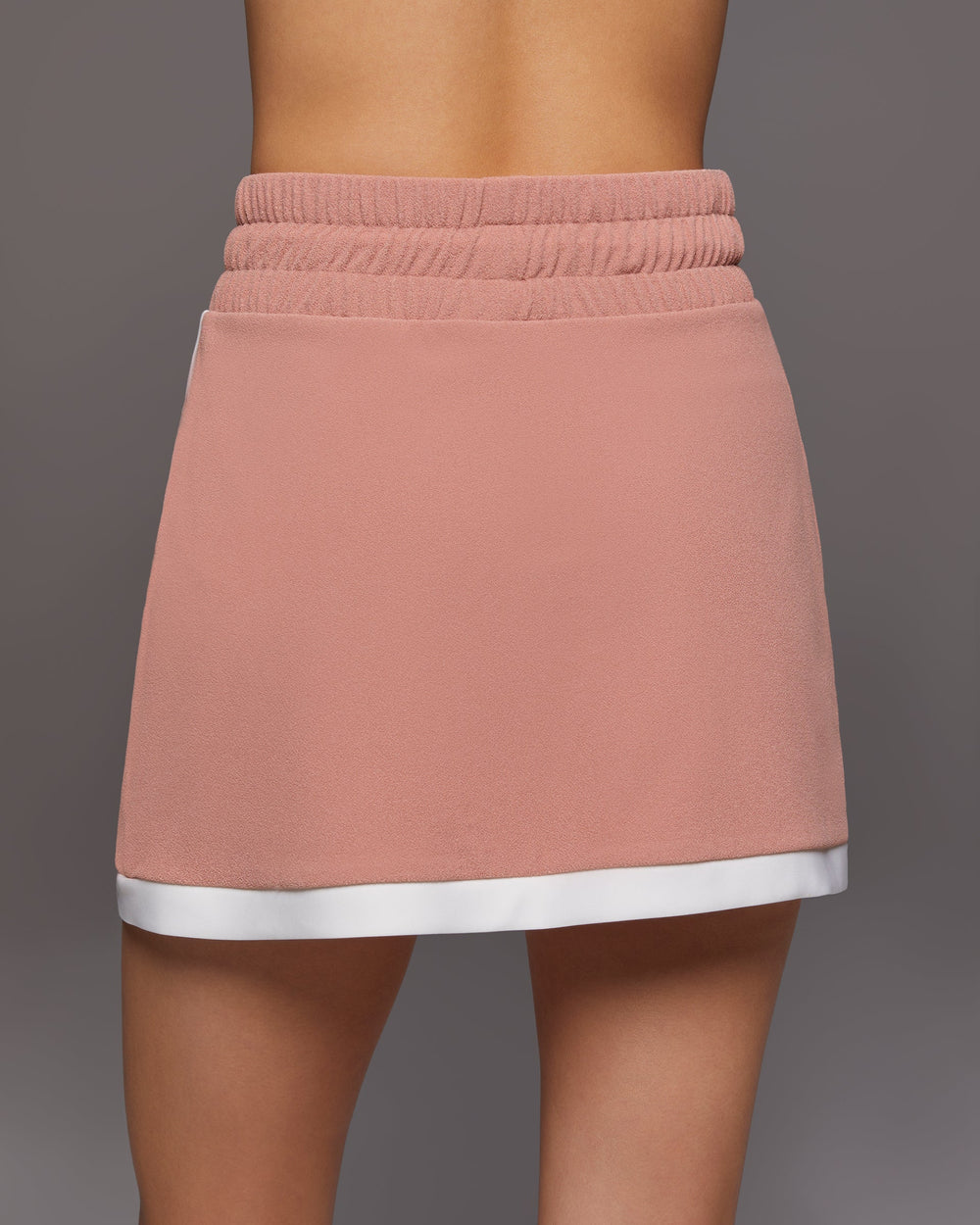 Sabato Skirt - Pink Sand/White