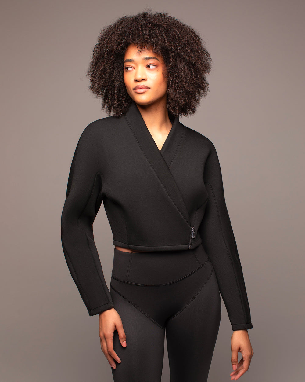 Shop the Volta Wrap Jacket High fashion Activewear Brand MICHI