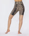 Instinct Plantae Print Bike Short 7 1/2 Inch - Desert Sand