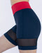 Psyloque Short w/ Shaperband 6 Inch - Navy/Black/Red