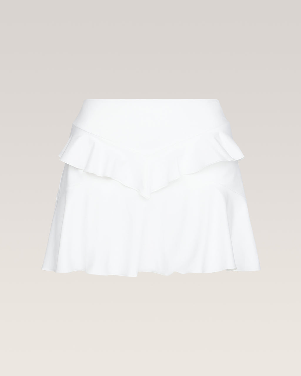 Calipso Skirt w/ Shorts - White