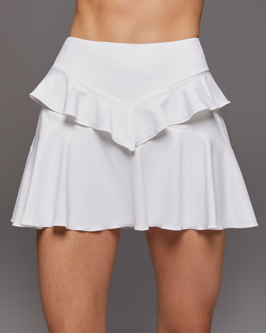 Iamgia White Raphie Womens Low Waist Mini Mini Skirt Outfit Sexy