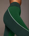 Helix Legging - Aurora Green