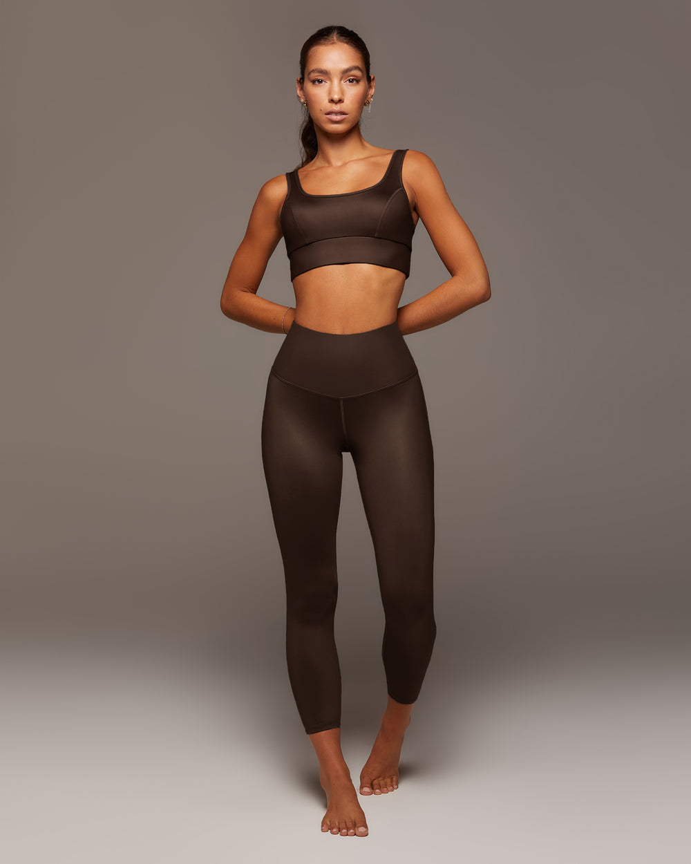Instinct Gloss Legging - Dark Oak