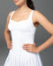 Instinct Tennis Dress - White