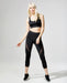Inversion Crop Legging - Black