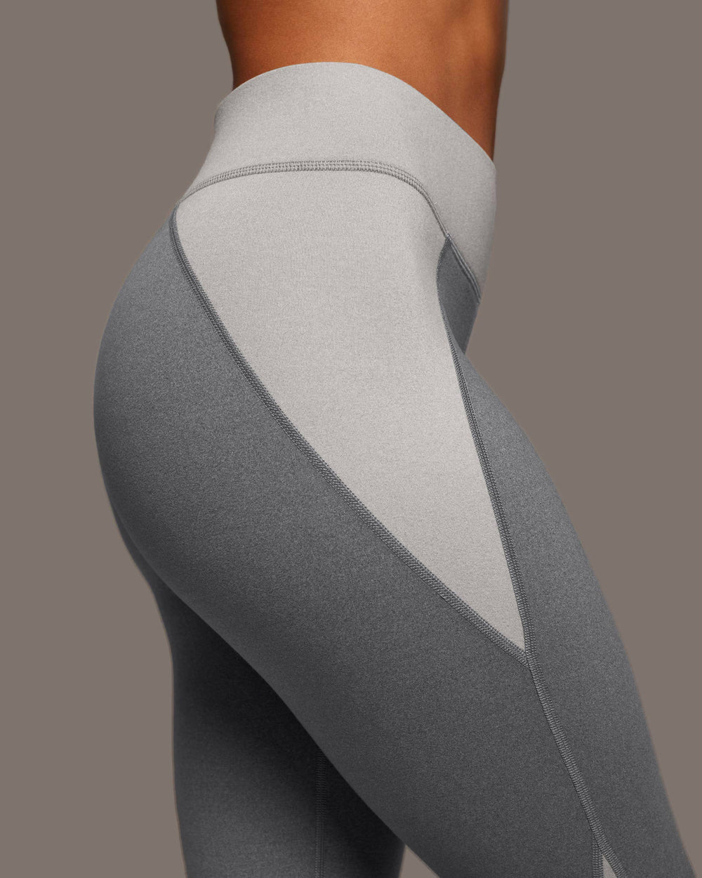 Nordic W.Compress Legging - Moonstone/Granite Grey