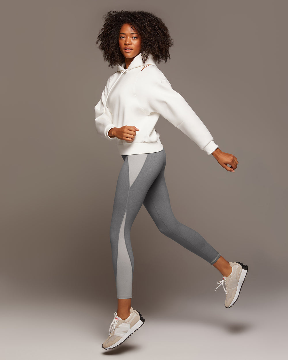 Nordic W.Compress Legging - Moonstone/Granite Grey