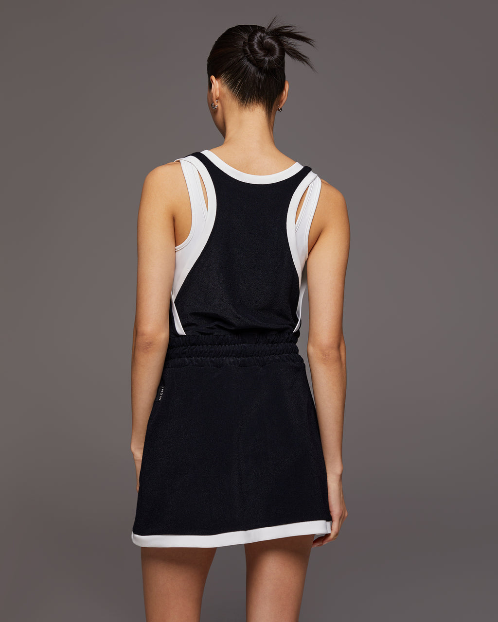 Sabato Dress - Black/White