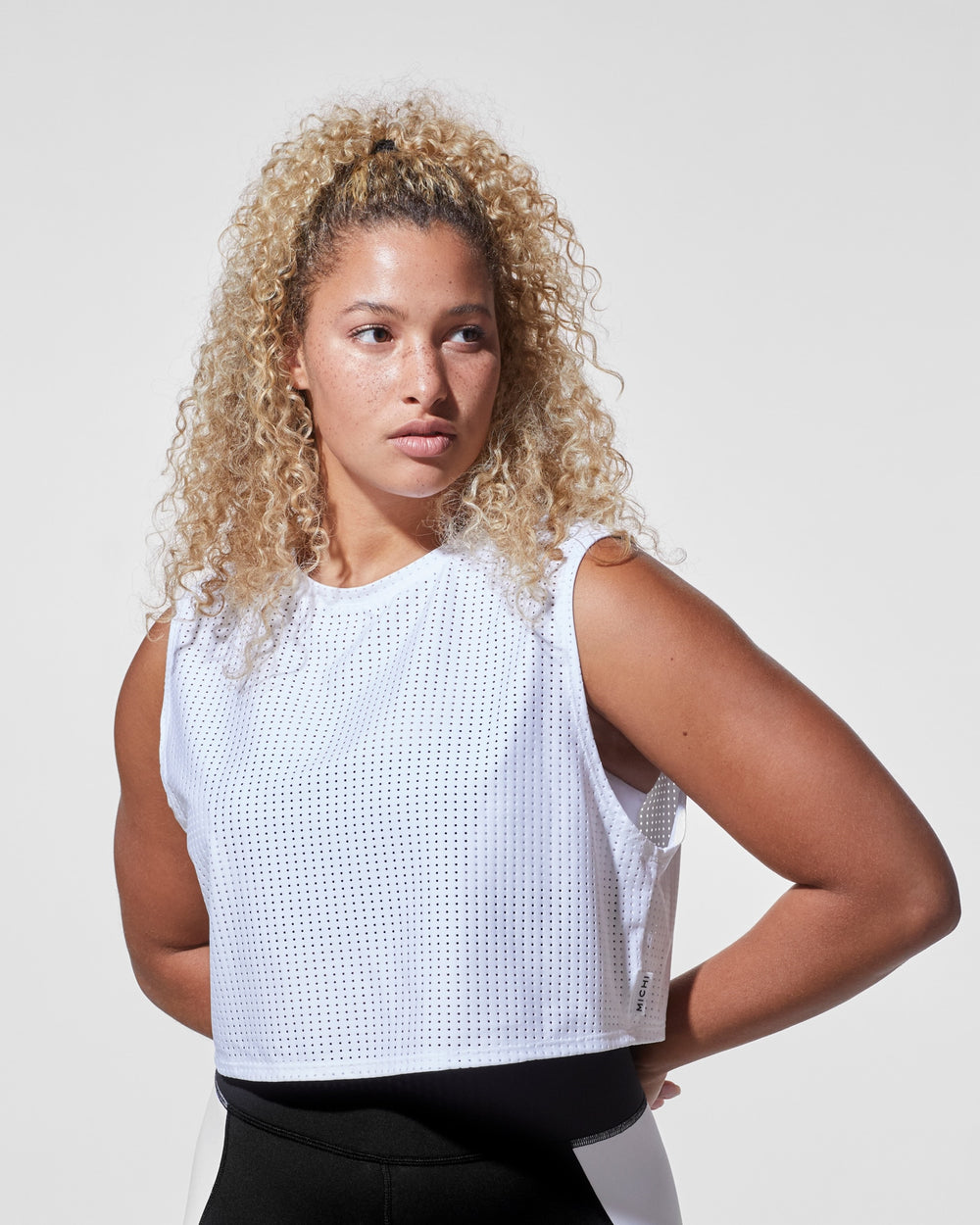 Sail Crop Top - White