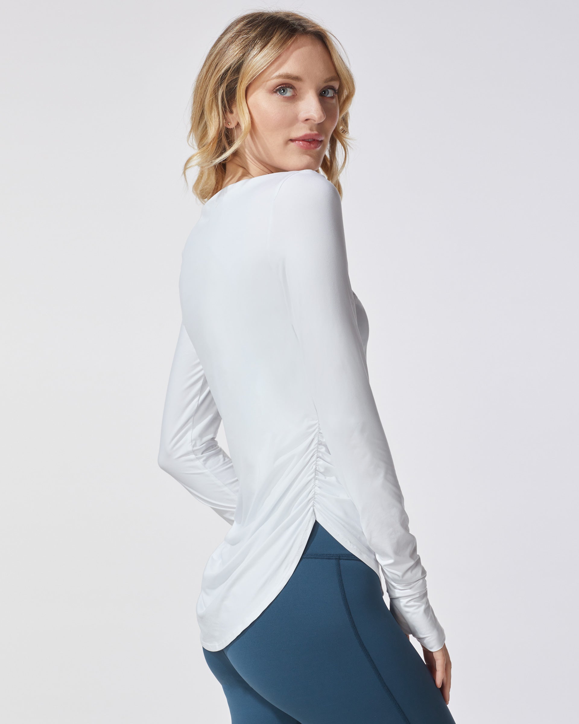 Splice Running Top - White