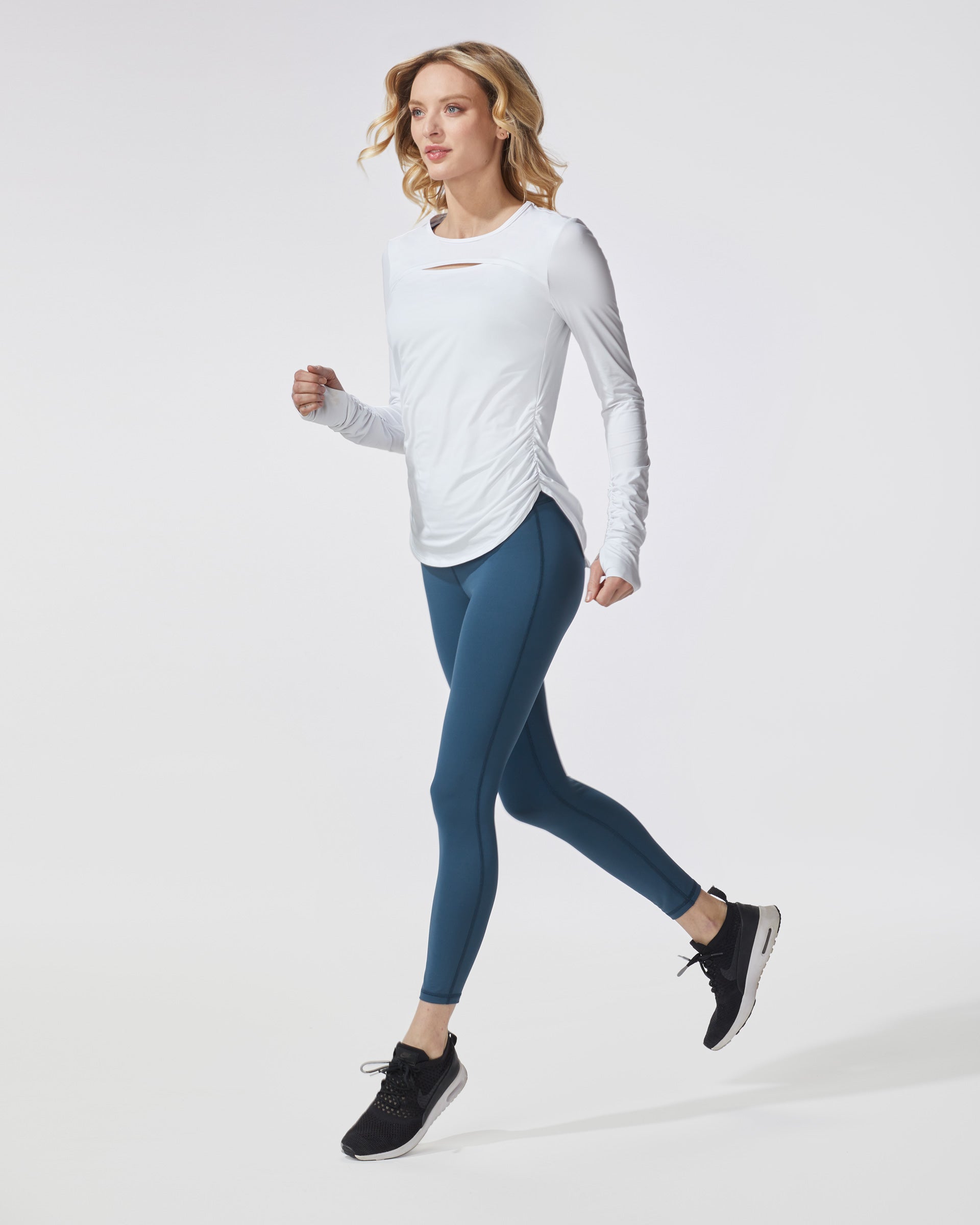 Splice Running Top - White
