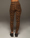 Verve Leopard Print Legging - Brown