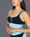Velocity Longline Bra - Hydro